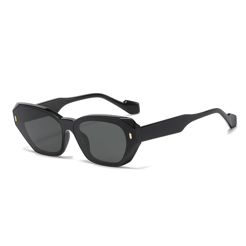 Venta al por mayor Gafas de sol ovaladas de marco pequeño para PC